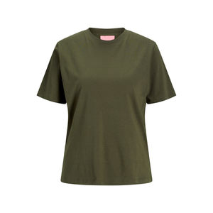 Wholesale Custom Logo Knitted Regular fit <b>Women's</b> Casual Summer <b>Short</b> Sleeve Breathable Gym Wear Yaga Workout Black Tee Shirts - Product Image 1