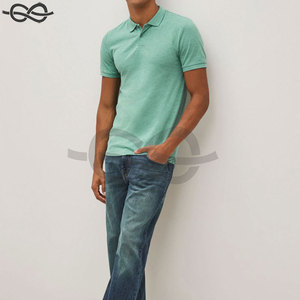 Camisa de golf informal de secado rápido de LICRA poliéster de alta calidad al por mayor de algodón ecológico bordado personalizado elegante - Product Image 3