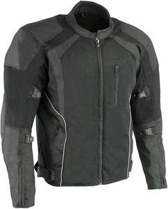 Vestes de course moto en cuir pour hommes, respirantes, coupe-vent, grande taille, été, avec impression sérigraphique - Product Image 2