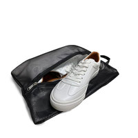 Vente en gros de sacs de chaussures pliables réutilisables écologiques avec logo personnalisé Offre Spéciale de sacs de chaussures de couleur personnalisés écologiques