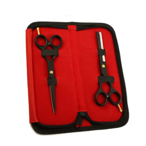 Professional Best 4Cr13 Japanese Stainless Steel Hair Cutting Shears Custom Logo Salon Mix Barber Scissors - Product Image 6
