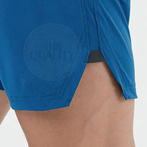 กางเกงขาสั้นลำลองสำหรับผู้ชายกางเกงสตรีทแวร์ผ้าคอตตอน100% สีพื้นดีไซน์ตามสั่งสไตล์ล่าสุด - Product Image 6