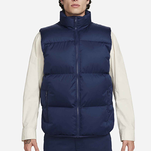 2025 fabricant hiver sans manches bulle doudoune veste vêtements couleur personnalisée vêtements de rue Offre Spéciale personnalisé bouffant gilet hommes - Product Image 1