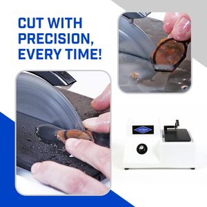 Équipement de lapidaire : Scie de découpe 4''/5'' pour pierre, verre et roche, et pour le découpage de dalles - Product Image 2