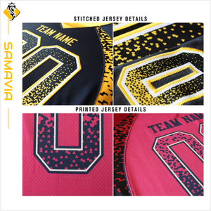 Maillot de football américain personnalisé prêt-à-être expédié uniforme d'équipe en tissu de polyester à manches courtes imprimé pour la saison estivale - Product Image 5