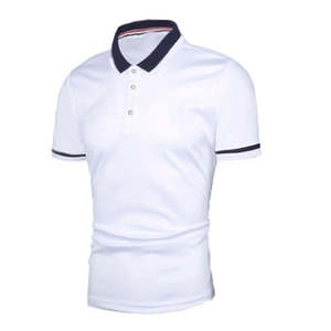Top Clothing Pakistani Manufacturer Hot Selling Customized Design Street-wear Casual Solid Color Slim Fit <b>Summer</b> Polo <b>Shirts</b> Men - Product Image 4