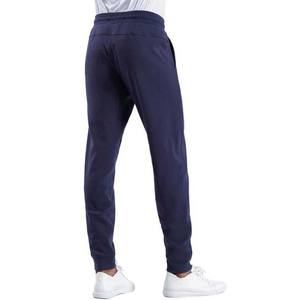 Bleu marine léger toile élastique taille moyenne pantalon de jogging pour homme respirant OEM sur mesure style High Street - Product Image 2