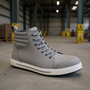 รองเท้าเซฟตี้ QS700 สีเทา ไซส์ 41 S3 มาตรฐานความปลอดภัย EN ISO 20345:2011 - Product Image 3