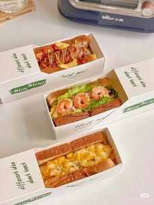 Directo de fábrica Caja de papel de panadería Embalaje Caja de galletas de Navidad para Slice Cake <span class=keywords><strong>12</strong></span> Macarons Cupcakes Chicle <span class=keywords><strong>Sushi</strong></span> - Product Image 4