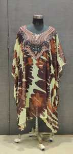 Europe Amérique Afrique Robe Ethnique Mousseline de Soie Perceuse à Chaud Plus Abaya Cannon Perles Jupe Élastique Longue National Salwar Kameez - Product Image 5