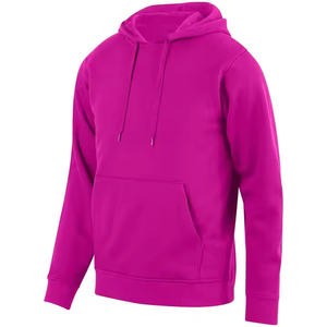 Nueva llegada personalizado polar pulóver sudaderas con capucha peso pesado grueso invierno sudaderas sólido hecho poliéster/algodón OEM - Product Image 3