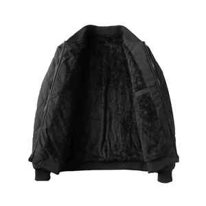 Nouvelle arrivée Veste bomber d'hiver respirante pour homme Col en V Prix bas Veste bomber de style universitaire - Product Image 4