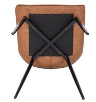 Chaises de salle à manger en fonte et cuir de haute qualité magnifiquement conçues, diverses finitions disponibles à un prix raisonnable