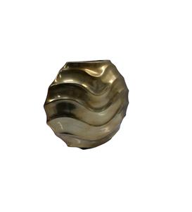 Aluminum Metal Indian Handmade Flower Vase Copper <b>Antique</b> Finish 900ML Capacity Eco-Friendly Lightweight Design for Outdoor Use - Product Image 2