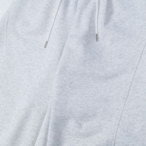 กางเกงขายาวทรงหลวมสไตล์เรโทรสำหรับผู้ชาย เอวยางยืด ผ้าฝ้าย 100% ดีไซน์วินเทจลำลอง ทรงตรง ขากว้าง - Product Image 4