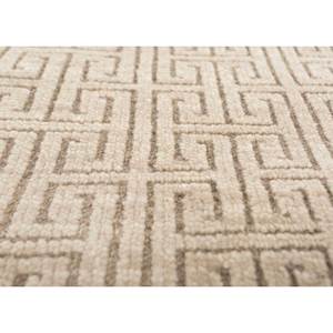 พรมขนสัตว์สีงาช้างลายไทม์  ถักด้วยมือ  ลายเรขาคณิตนามธรรม สำหรับบ้าน ห้องนั่งเล่น ทางเดิน  ลายสี่เหลี่ยมจัตุรัสแบบจิ๊กซอว์ สำหรับวัยรุ่น รุ่น Lca-874 - Product Image 3