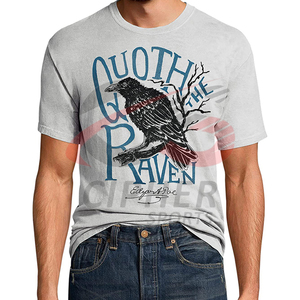 Vente en gros de modèles sérigraphie personnalisés T-shirt à manches courtes oversize délavé T-shirt Hip Hop lourd pour hommes pour l'été - Product Image 6