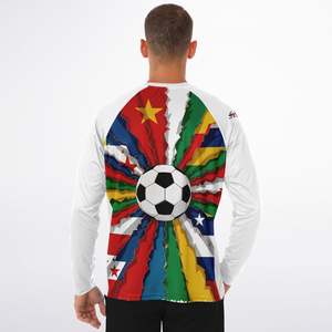 Global Pulse of Soccer Colorful Spray Can Confession - Vêtements de protection solaire haut de gamme - Product Image 2
