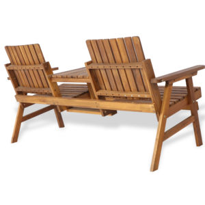 Premium Acacia <b>Wooden</b> <b>Bench</b> for Outdoor Living Spaces Enhancing Comfort Durability and Visual Appeal - Product Image 1