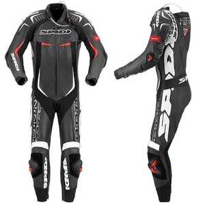 Traje de carreras de motocicleta de cuero genuino personalizado de talla grande manga ajustable a prueba de viento transpirable seguridad de alta calidad - Product Image 5