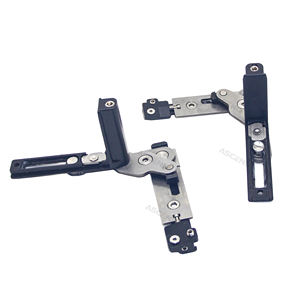 WH188 современный европейский дизайн с канавками, 90 градусов наклона и поворота, скрытая дверная и оконная фурнитура для наружного применения - Product Image 2