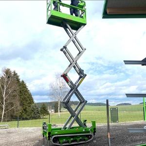 Plataforma Elevadora de Tijera Hidráulica sobre Orugas, Capacidad de 250 kg, Altura de Trabajo de 3 a 14 m - Product Image 5