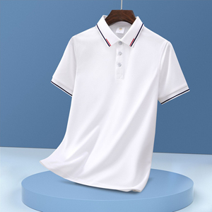 Camisetas de Alta Calidad para Hombre, Tallas Grandes, al por Mayor, de Algodón y Fibra de Bambú, Secado Rápido, Ligeras, Transpirables, con Diseño Liso - Product Image 3