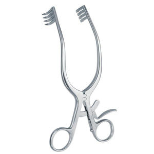 Mollison SR Retractor Adulto 13 cm 3X3 Puntas 14 mm Profundidad Curvo Alemán Acero Inoxidable Instrumentos de Cirugía Plástica - Product Image 2