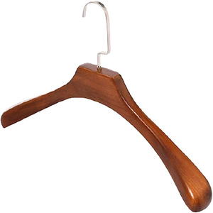 Wood Wall Hook <b>Hanger</b>/wall Hook/hooks and <b>Hanger</b> Wall Mounted Brass Coat Hook on Wooden Base Wooden Cloth <b>Hanger</b> Luxury Cloths - Product Image 5