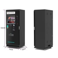 Distributeur de tickets de stationnement Chian avec paiement par carte QR Code, borne de paiement automatique pour parking