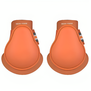 Nuevas botas Horse Fetlock antideslizantes PU Shell Hook & Loop Caballo a prueba de golpes, botas de neopreno para tendón de equitación - Product Image 1