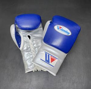 Customizable Winning Boxing Set Cheeks Head Guard Hand Grips Genuine Cowhide Leather Moisture-Wicking Non-Slip Thick 4-Layer - Product Image 2