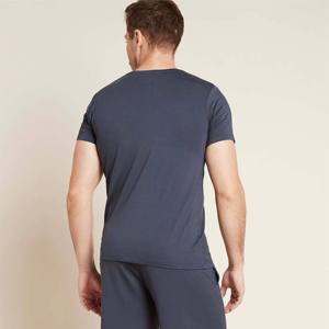 Vente en gros de t-shirts légers en coton de haute qualité pour hommes, vêtements décontractés de tous les jours avec motif de lettres à manches courtes nouveau modèle - Product Image 2
