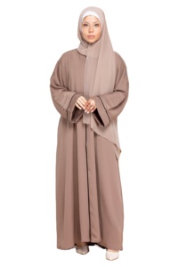 Conjunto de Dos Piezas de Abaya Elegante 2026, Abaya Personalizada, Ropa Tradicional Musulmana para Mujer - Product Image 3