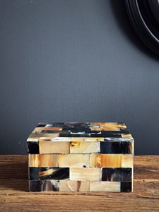 กล่องใส่เครื่องประดับทำจากเขาสัตว์ กล่องเก็บเครื่องประดับทำจากเขาสัตว์ กล่องตกแต่งห้องนั่งเล่นสไตล์ฟาร์มเฮาส์ ราคาดีที่สุด - Product Image 4