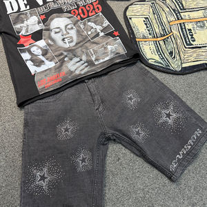 ชุดเสื้อยืดและกางเกงขาสั้นสำหรับผู้ชายชุดเสื้อผ้าสองชิ้นสำหรับผู้ใหญ่ชุดเล่นกีฬาฤดูร้อนออกแบบโลโก้ได้ตามต้องการ - Product Image 4