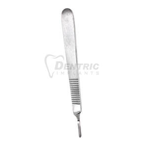 Poignée de scalpel légère avec ensemble de construction d'instruments chirurgicaux dentaires durables pour la réutilisation à long terme de la poignée de scalpel n ° 3 - Product Image 4