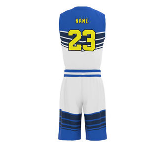 ชุดบาสเก็ตบอลราคาส่งจากโรงงาน รับออกแบบตามสั่ง ชุดทีมบาสเก็ตบอลสำหรับเยาวชน - Product Image 3