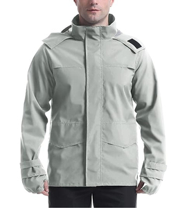 Vestes de pluie imperméables pour hommes en gros, coupe-vent avec capuche, fabriquées au Pakistan, téléchargées par Dress Sports - Product Image 1