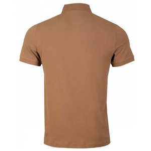 Polo de sport de qualité supérieure pour hommes polo uni design pour hommes polo de couleur marron 2025 - Product Image 4