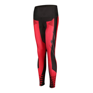 Pantalones de Yoga de Entrenamiento Personalizados de cintura alta para mujer de alta calidad nueva llegada mallas de sublimación patrón sólido estilo informal - Product Image 2