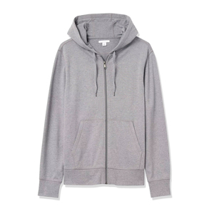 OEM Oversized <b>Hoodie</b> 100% Cotton Heavyweight Blank Pullover Streetwear Custom Printing Zipper Hoodies For Men - Product Image 6