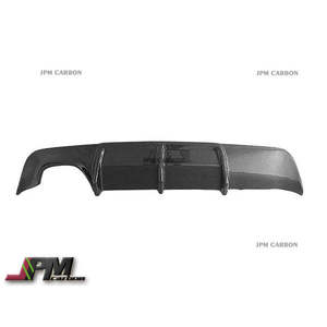 ดิฟฟิวเซอร์หลังคาร์บอนไฟเบอร์ทรง DP สำหรับเปลี่ยนใส่ BMW E60 M-Sport ปี 2004-2009 แบบปลายท่อคู่ซ้ายสองชั้น - Product Image 2