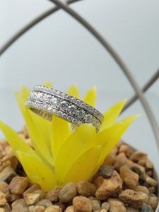 แหวนทองหรูหรา10K 18K สำหรับผู้ชายทันสมัยฮิปฮอปแบบเต็ม VVS เพชรธรรมชาติกลม Baguette เครื่องประดับงานหมั้นคลาสสิกสำหรับงานแต่งงาน - Product Image 6