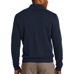 Pull de golf à fermeture éclair en coton polaire thermique Weather Series 1/4 pour homme - Product Image 2