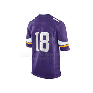 Camiseta de Fútbol Americano, Ropa Deportiva, Camiseta de Fútbol Americano Personalizada para Equipo o Club, Nuevo Estilo - Product Image 3