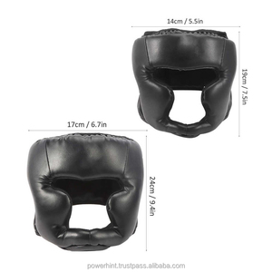 Protector de cabeza de entrenamiento de boxeo de la mejor calidad, transpirable, antideslizante, equipo de protección para Kickboxing, casco de seguridad profesional para artes marciales - Product Image 6