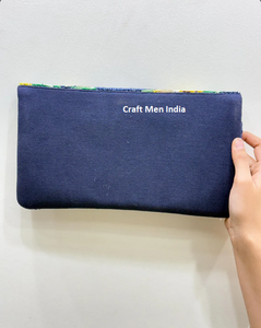 Bolso de Mano Estilo Bohemio para Mujer, Diseño Indio, con Cuentas y Lentejuelas, Elegante, Hecho a Mano, de Algodón, para Uso Diario, con Solapa y Cierre, Duradero - Product Image 4