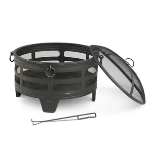 Soporte para chimenea de fuego, accesorios de jardín de hierro, alto nivel de presión, elegantes, para decoración, uso en cantidad mínima - Product Image 6