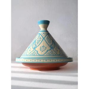 Tajine marocain authentique fait main en céramique, pot de cuisson traditionnel pour four et cuisinière, résistant à la chaleur, écologique pour cuisines - Product Image 1